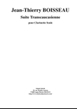 Jean-Thierry Boisseau: Suite Transcaucasienne for solo clarinet