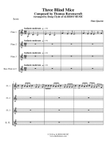 Three Blind Mice for Flute Quartet