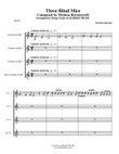Three Blind Mice for Clarinet Quartet