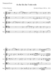 Macque, Giovanni De - A che fai che 'l mio core - Brass Quintet