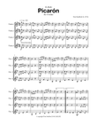 Picarón for four violins