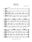 Quidnunc for four violins