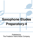 Saxophone Etudes Preparatory–4