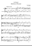Le secret (Duet for Vla and Vc)
