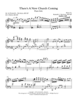 There's a New Church Coming - A Piano Solo