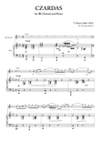 Czardas for Clarinet and Piano