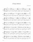 A Simple Melody