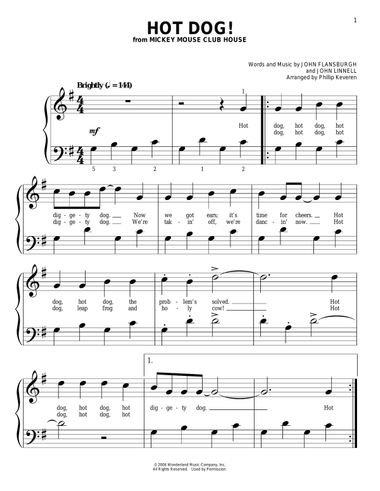 Hot Dog! (arr. Phillip Keveren)