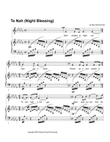 Te Nah (Night Blessing), Op. 4