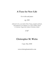 A Tune for New Life