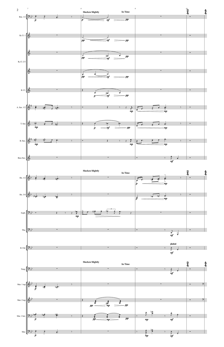 Danny Deever (large score) Concert Band scores gallery preview page 3
