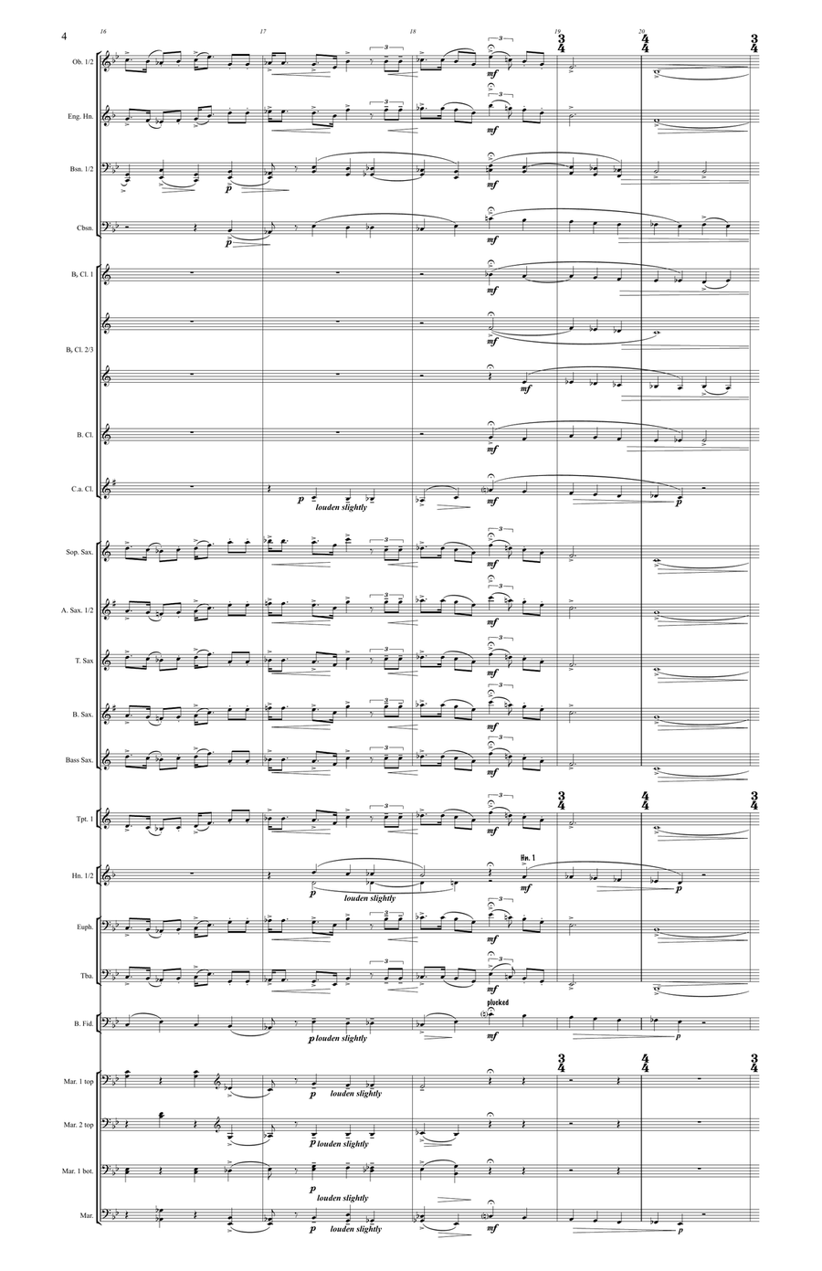 Danny Deever (large score) Concert Band scores gallery preview page 5