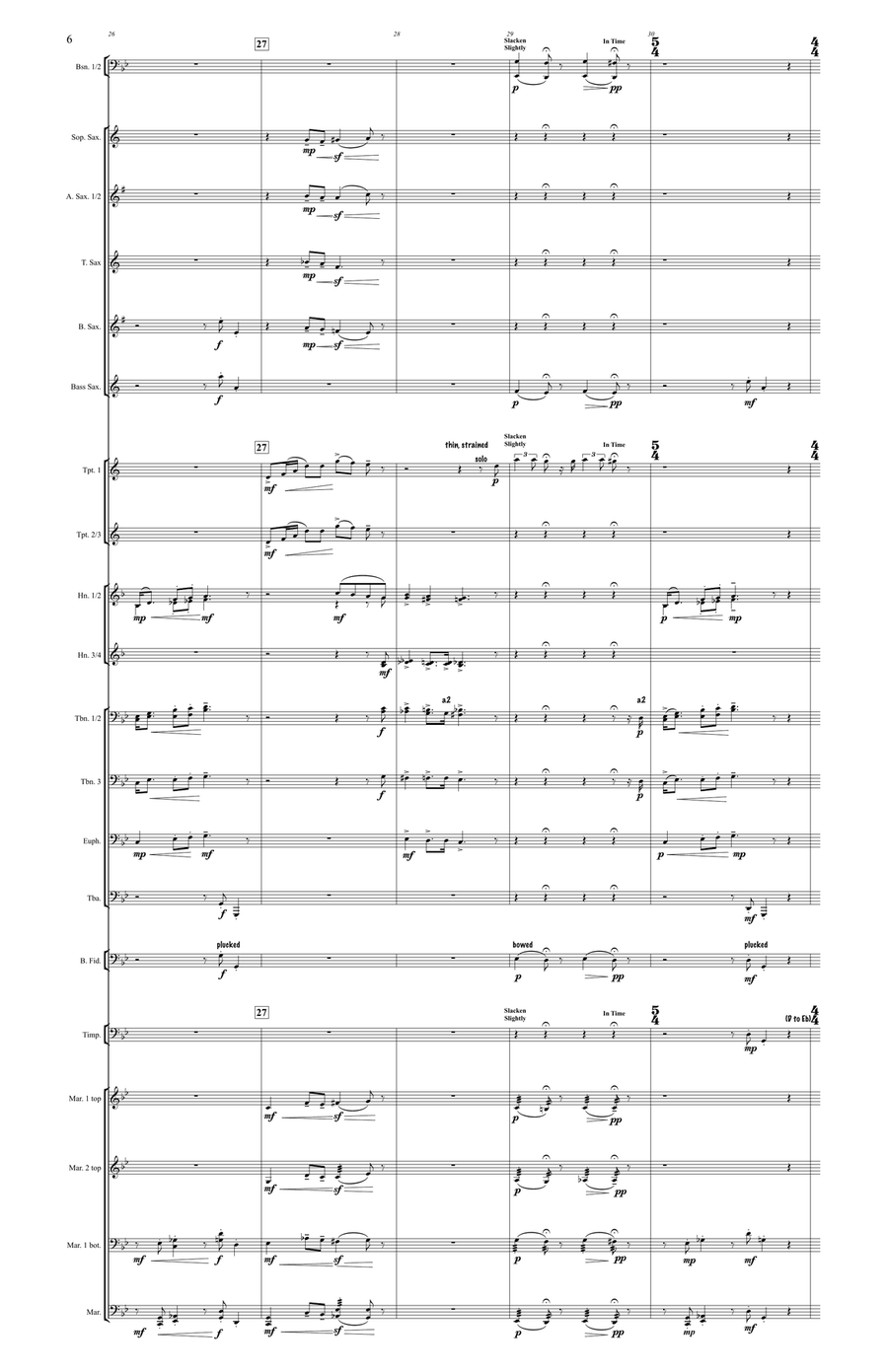 Danny Deever (large score) Concert Band scores gallery preview page 7