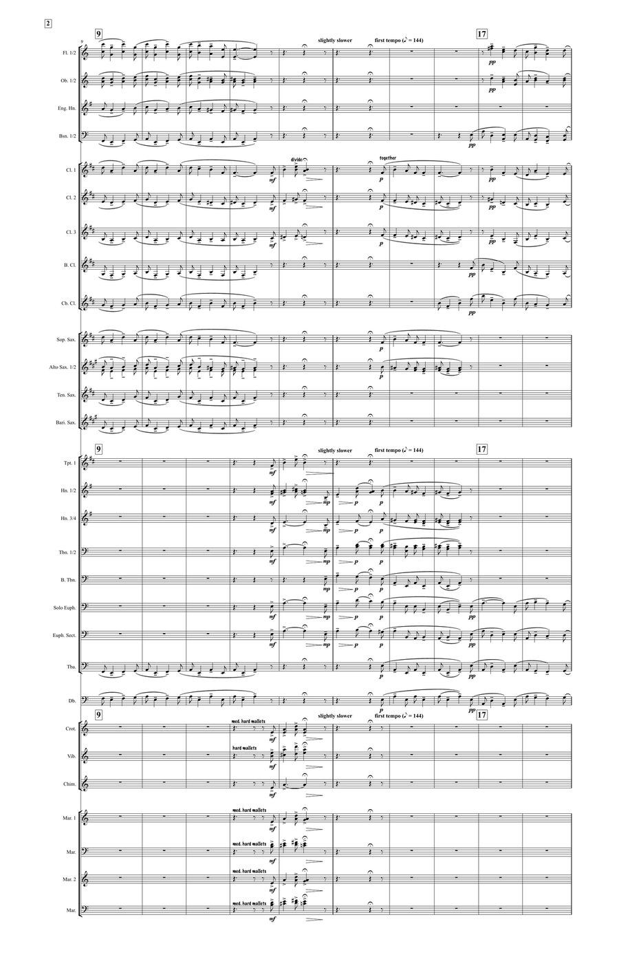 The Jungle Book Suite (small score) Concert Band scores gallery preview page 3