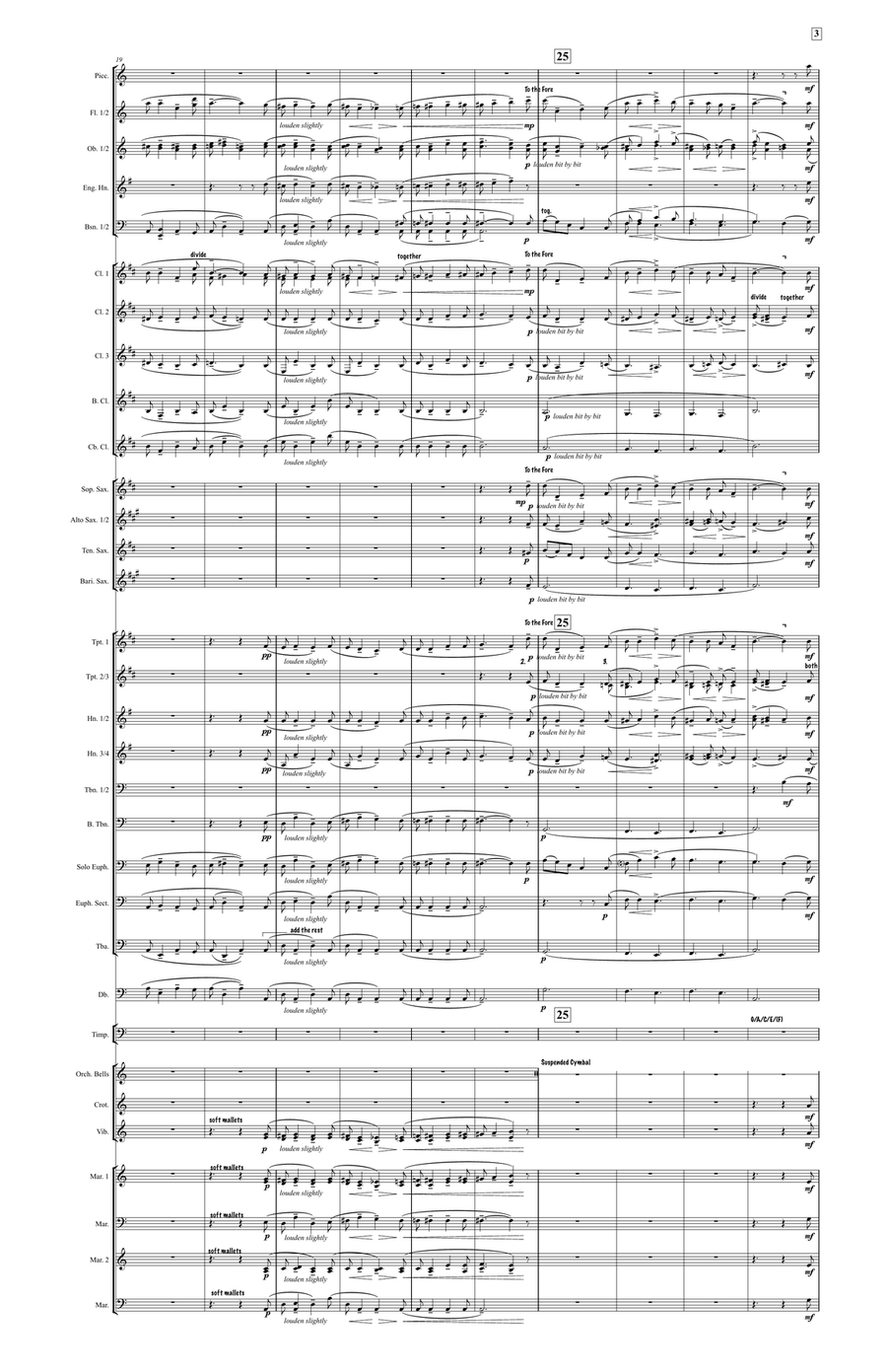 The Jungle Book Suite (small score) Concert Band scores gallery preview page 4