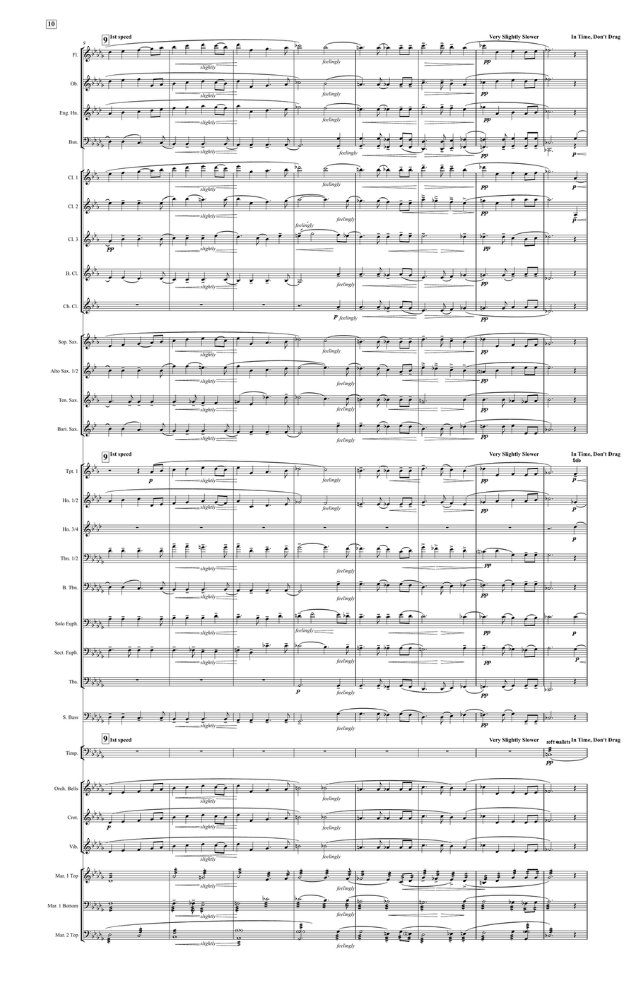The Jungle Book Suite (small score) Concert Band scores gallery preview page 6