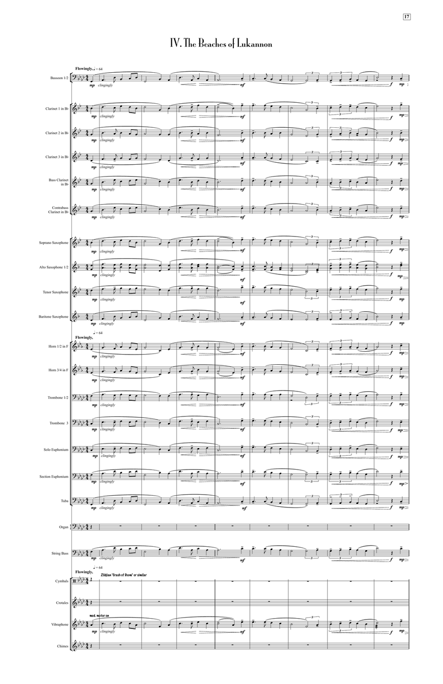 The Jungle Book Suite (small score) Concert Band scores gallery preview page 9