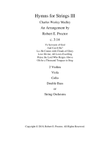 Hymns for Strings III - Charles Wesley