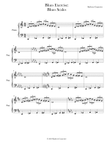 Blues Exercise: Blues Scales (Piano)