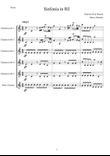 Sinfonia in Re