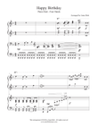 Happy Birthday (piano duet)