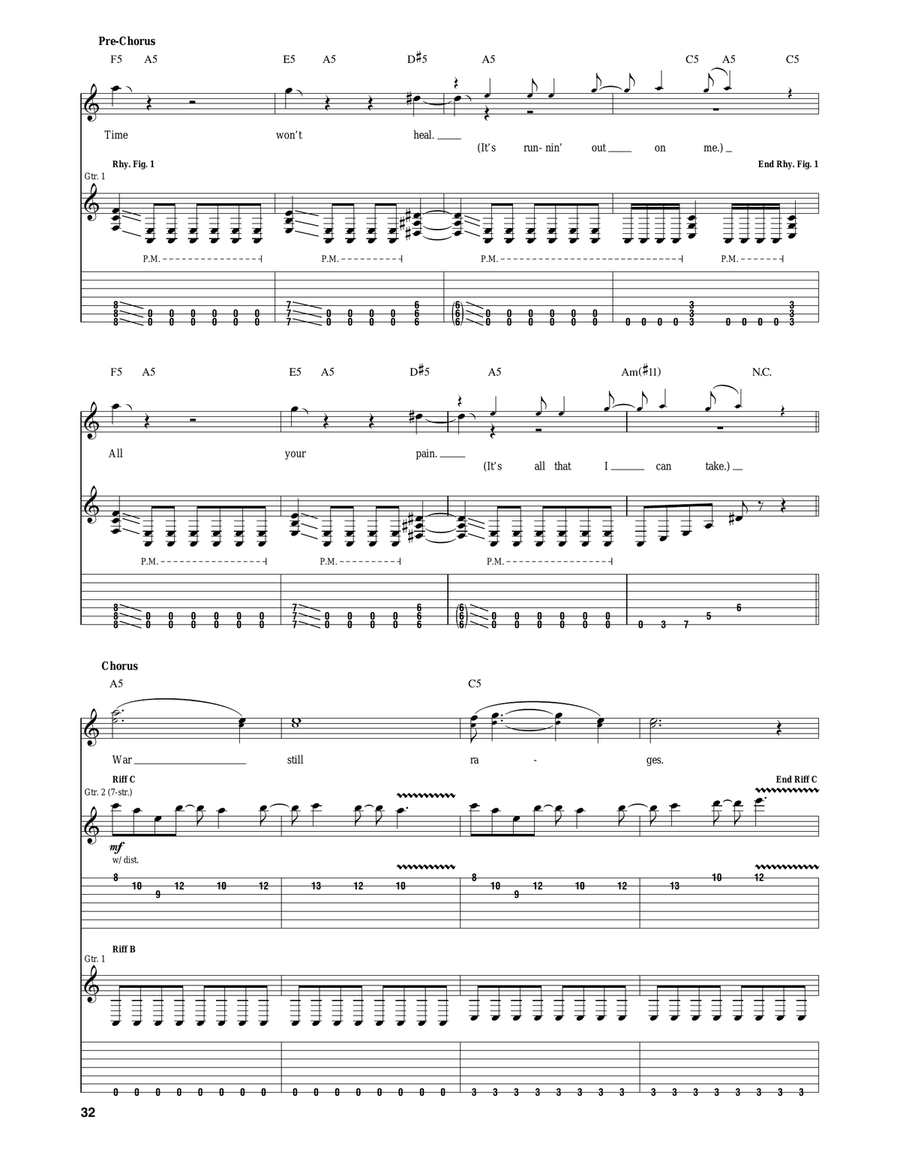 Dead And Gone Dead And Gone Acoustic Guitar scores gallery preview page 2