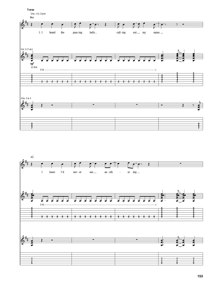 The Sin & The Sentence The Sin & The Sentence Acoustic Guitar scores gallery preview page 3