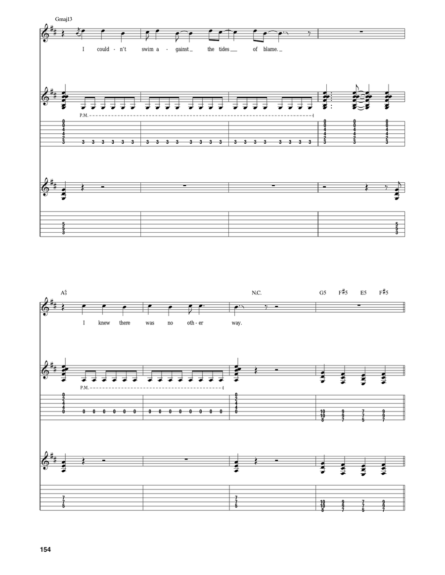 The Sin & The Sentence The Sin & The Sentence Acoustic Guitar scores gallery preview page 4