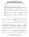 Anthem (We Are The Fire)