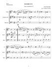 Woodwind trio (Flute, Clarinet, Bassoon) - Bambuco, Gentil Montaña (Suite colombiana N°2).