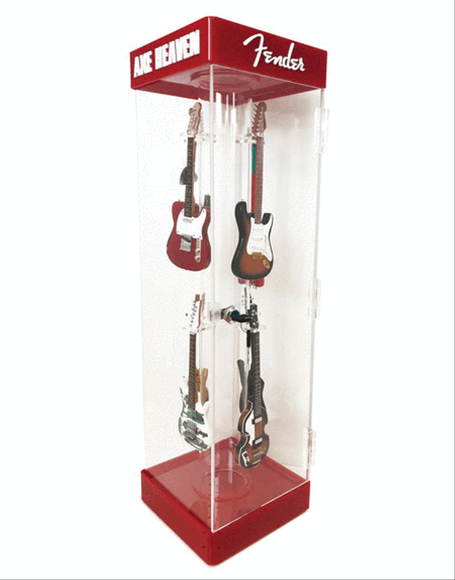 Custom Axe Heaven Collectors Mini Guitar Acrylic Display Case Guitar scores gallery preview page 1