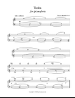 Tanka for pianoforte