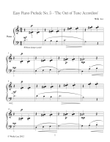 Easy Piano Prelude No. 5 - 