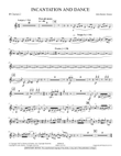 Incantation and Dance - Bb Clarinet 2 mini preview