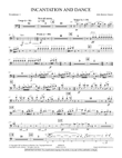 Incantation and Dance - Trombone 1