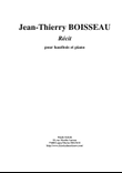 Jean-Thierry Boisseau: Récit for oboe and piano