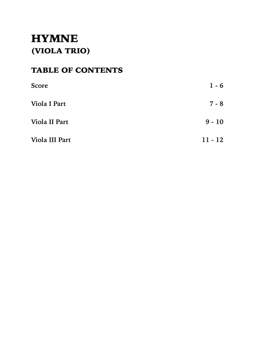 Hymne String Trio scores gallery preview page 4