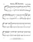 Beauty and the Beast Highlights (arr. Calvin Custer) - Piano