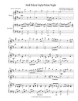 Still, Still, Still and Silent Night (piano duet)