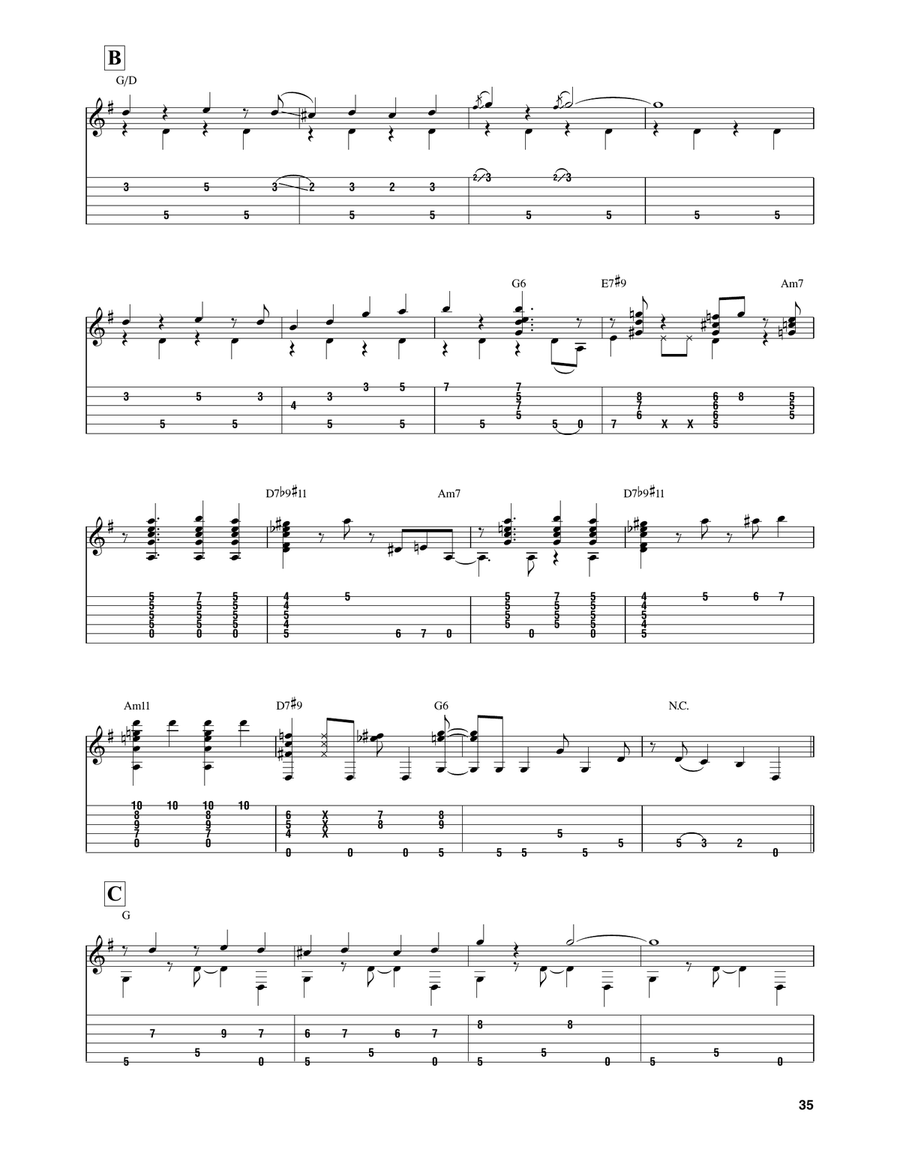 Get Me To The Church On Time Electric Guitar scores gallery preview page 2