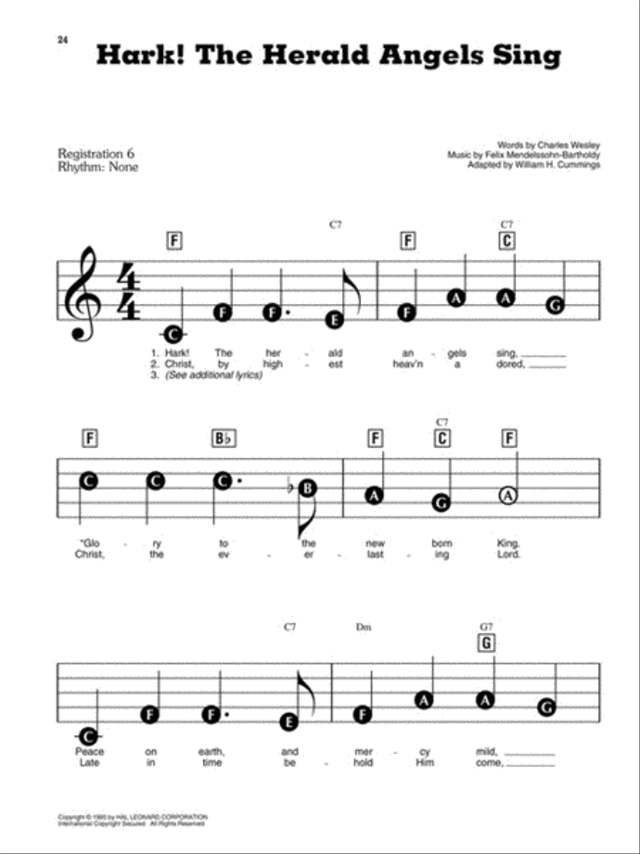 The Best Christmas Songbook – 3rd Edition Electronic Keyboard scores gallery preview page 4