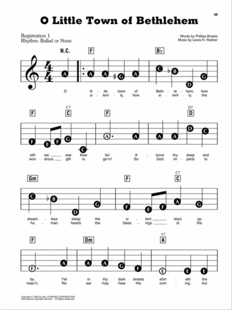 The Best Christmas Songbook – 3rd Edition Electronic Keyboard scores gallery preview page 5