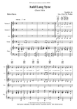 Auld Lang Syne