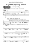 Quite Easy Raag Malhar (Easy Raags for Piano Made Easy - additional digital supplement)