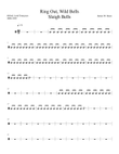 Ring out, wild bells - sleigh bells part