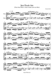 Jazz study in Am for two flutes, or two studies for one flute