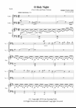 O Holy Night(for 2 Cellos and Piano)
