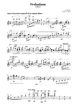 Maurice Ravel - Prelude (1913), transcr. for guitar