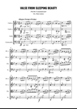 Sleeping Beauty Waltz for String Quartet