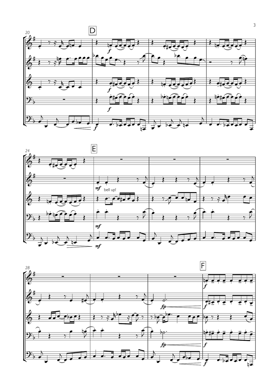 Respect Respect Brass Ensemble scores gallery preview page 3
